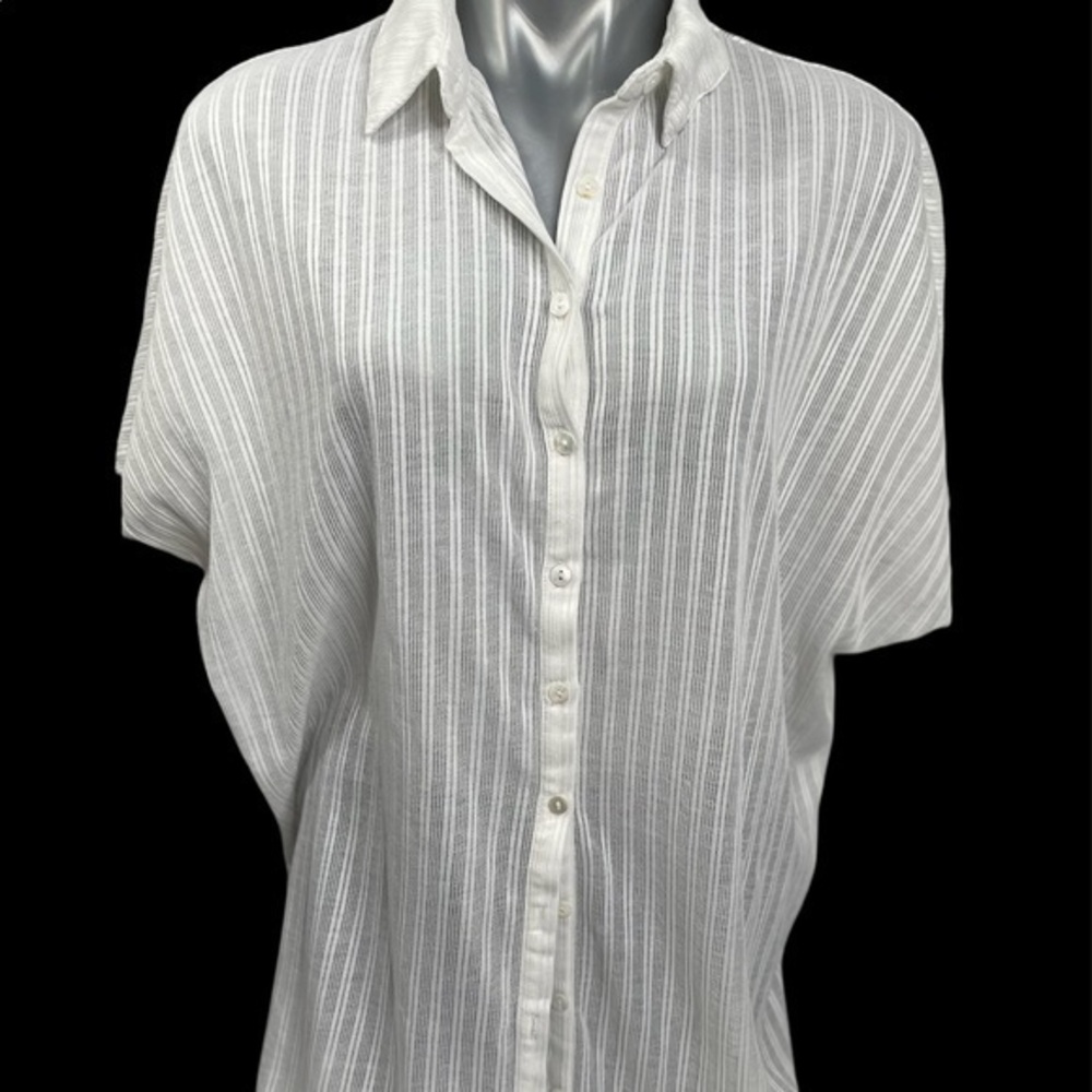 Blu Haven white beach cover up, one size, like new